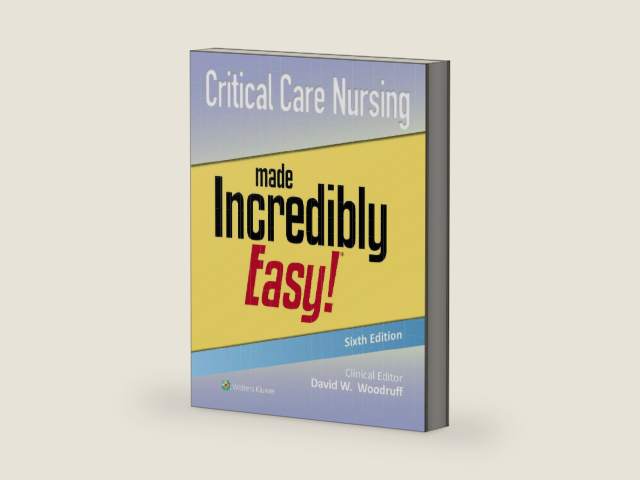 Critical Care Nursing Made Incredibly Easy! (Incredibly Easy! Series®) by David W. Woodruff MSN RN-BC CNS CNE FNA