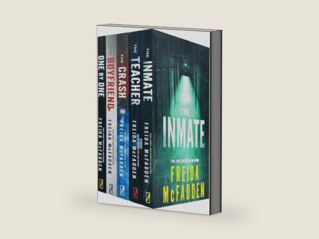 Freida McFadden 5 Books Collection Set (The Inmate, The Teacher, The Crash, The Boyfriend & One by One) by Freida McFadden