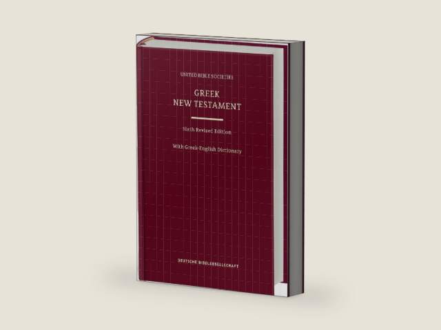 Greek New Testament (UBS6) with Greek-English Dictionary (Hardcover) (Ancient Greek Edition) by Institute for New Testament Textual Research