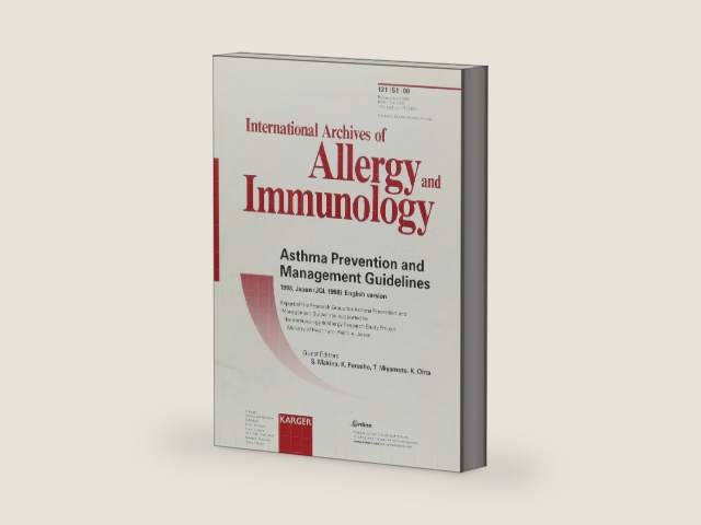 Asthma Prevention Management Guidelines: 1998, Japan (International Archives of Allergy & Immu) by Sohei Makino
