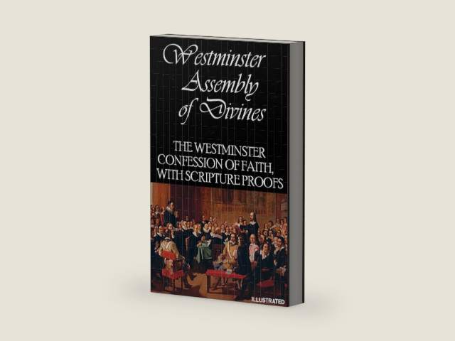 The Westminster Confession of Faith, with Scripture proofs. Illustrated by Westminster Assembly of Divines