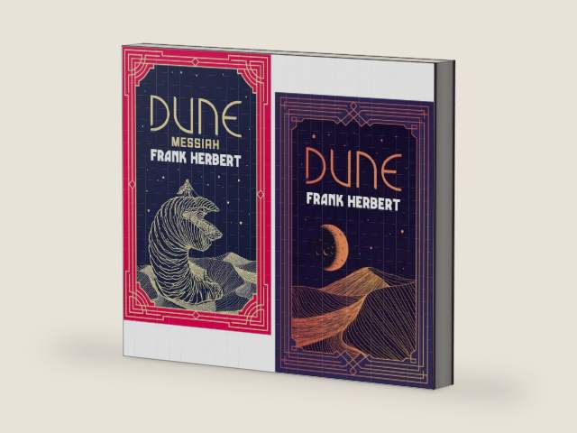 Dune Series Collectors editions By Frank Herbert 2 Books Collection Set (Dune & Dune Messiah) by Frank Herbert