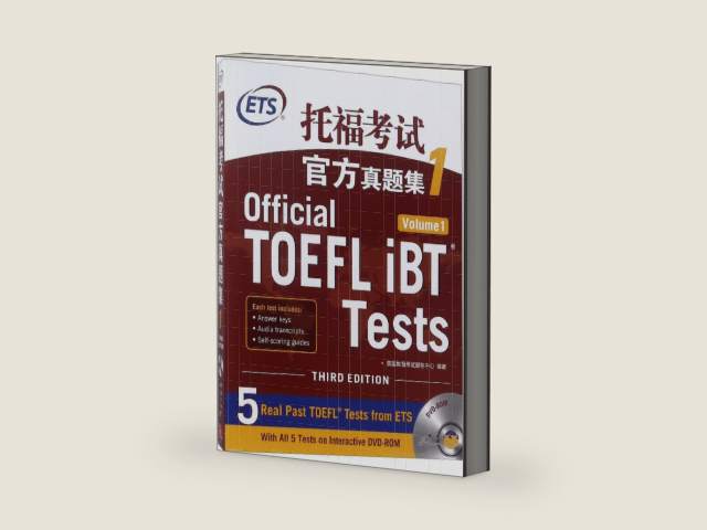 Official TOEFL IBT Tests Volume 1 Third Edition by ETS