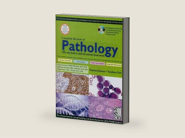 Complete Review Of Pathology( Pb 2015) With Cd by P. Kumar