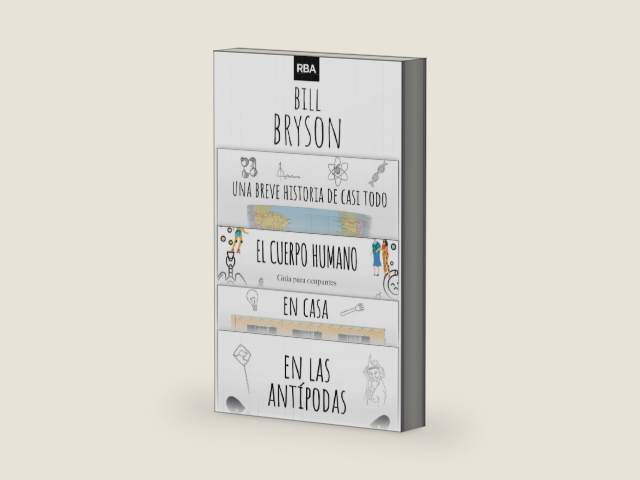 Pack IMPRESCINDIBLES DE BILL BRYSON ebook Bundle: Incluye Una breve historia de casi todo, El cuerpo humano, En casa y En las Antípodas. (Spanish Edition) by Bill Bryson