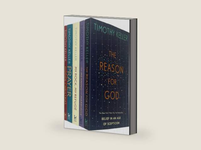 Timothy Keller 5 Books Collection Set (Hidden Christmas, Prayer, My Rock; My Refuge, The Reason For God & The Meaning of Marriage) by Timothy J. Keller