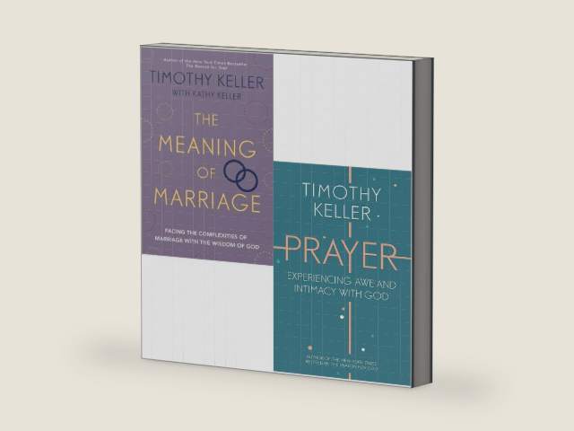 Meaning of marriage and prayer 2 books collection set by Timothy J. Keller