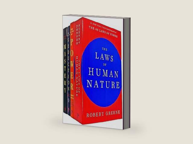 Robert Greene Collection 4 Books Set (The Art of Seduction, Mastery, The Concise 48 Laws of Power, The Laws of Human Nature) by Robert Greene