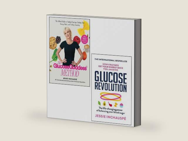 Jessie Inchauspe 2 Books Collection Set (Glucose Goddess Method, Glucose Revolution) by Jessie Inchauspé