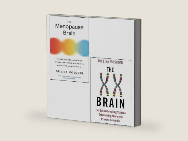 Dr. Lisa Mosconi Collection 2 Books Set (The XX Brain, The Menopause Brain) by Dr. Lisa Mosconi