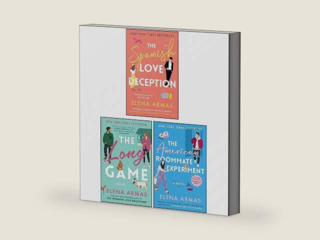 Elena Armas 3 Books Collection Set (The Spanish Love Deception, The American Roommate Experiment, The Long Game) by Elena Armas