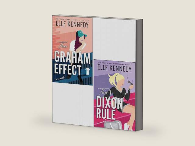 Elle Kennedy 2 Books Collection Set (The Dixon Rule, The Graham Effect) by Elle Kennedy