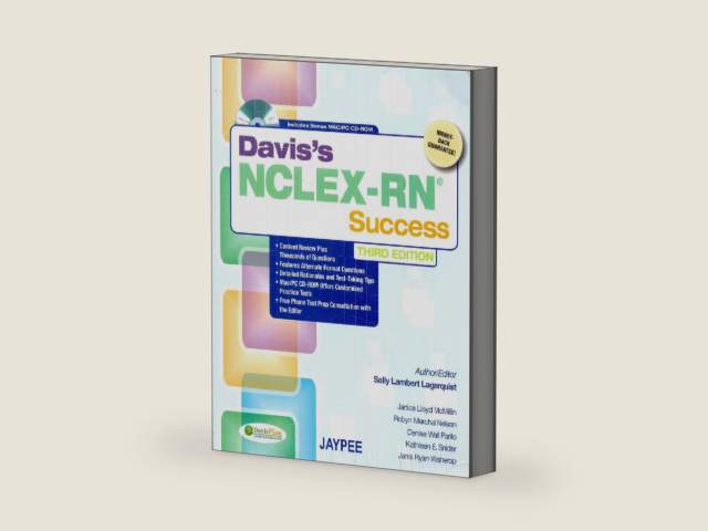 FA DAVIS Davis's NCLEX - RN Success Includes Bonus MAC/PC CD-ROM by LAGERQUIST
