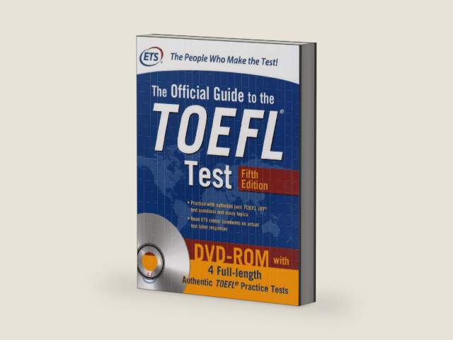 THE OFFICIAL GUIDE TO THE TOEFL TEST W/CD 5E by EDUCATIONAL TES