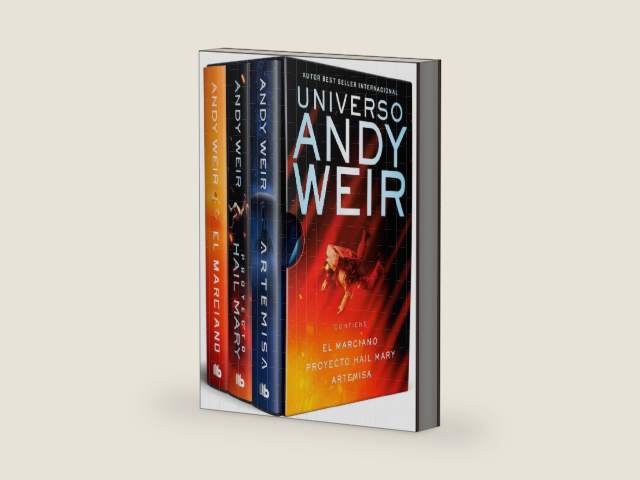 Universo Andy Weir (edición estuche: El marciano / Proyecto Hail Mary / Artemisa) / Andy Weir Universe (Box Set: The Martian / Project Hail Mary / Artemis) (Spanish Edition) by Andy Weir