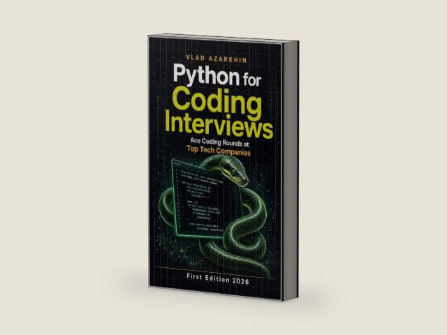 Python for Coding Interviews: Master Python's Secret Weapons to Ace Coding Interviews at Top Tech Companies by Vlad Azarkhin