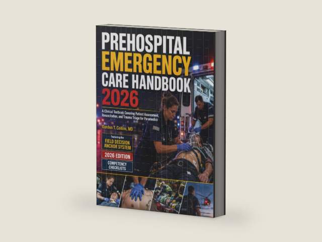 Prehospital Emergency Care Handbook 2026: A Clinical Textbook Covering Patient Assessment, Resuscitation, and Trauma Triage for Paramedics by Gordon T. Collins MD