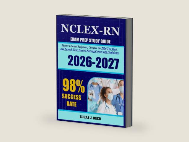 NCLEX-RN Exam Prep 2026-2027: Master Clinical Judgment, Conquer the 2026 Test Plan, and Launch Your Trusted Nursing Career with Confidence by Lucas J. Reed