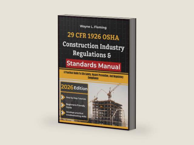 29 CFR 1926 OSHA Construction Industry Regulations & Standards Manual: A Practical Guide To Site Safety, Hazard Prevention, And Regulatory Compliance by Wayne L. Fleming