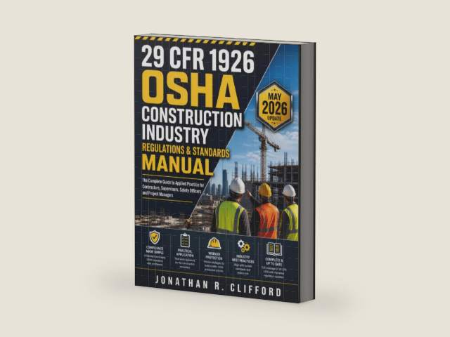 29 CFR 1926 OSHA Construction Industry Regulations & Standards Manual: The Complete Guide to Applied Practice for Contractors, Supervisors, Safety Officers and Project Managers by Jonathan R. Clifford