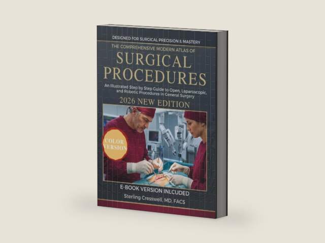 The Comprehensive Modern Atlas of Surgical Operations: An Illustrated Step by Step Guide to Open, Laparoscopic, and Robotic Procedures in General Surgery by Sterling Cresswell, MD, FACS