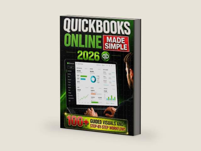 QuickBooks Online Made Simple: 9 Steps to Stop Confusion and Take Control of Your Business | 100+ Guided Visuals and Step-by-Step Workflows to Manage QuickBooks Without Stress in Just 10 Minutes a Day by Ryan K. Mercer