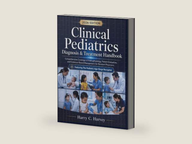 Clinical Pediatrics Diagnosis & Treatment Handbook: Comprehensive Coverage of Pathophysiology, Patient Evaluation, and Evidence-Based Management for Resident Physicians by Harry C. Harvey