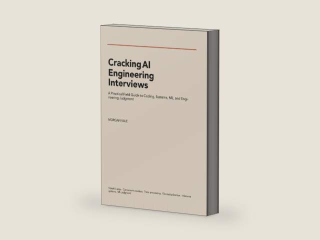 Cracking AI Engineering Interviews: A Practical Field Guide to Coding, Systems, ML, and Engineering Judgment by Morgan Vale