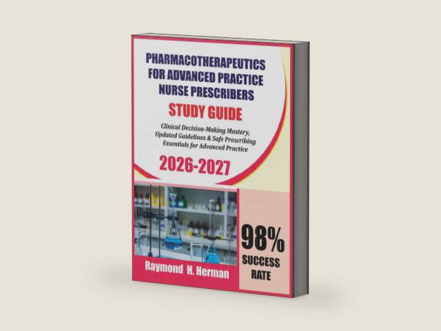 Pharmacotherapeutics For Advanced Practice Nurse Prescribers Study Guide 2026-2027: Clinical Decision-Making Mastery, Updated Guidelines & Safe Prescribing Essentials for Advanced Practice by Raymond H Herman