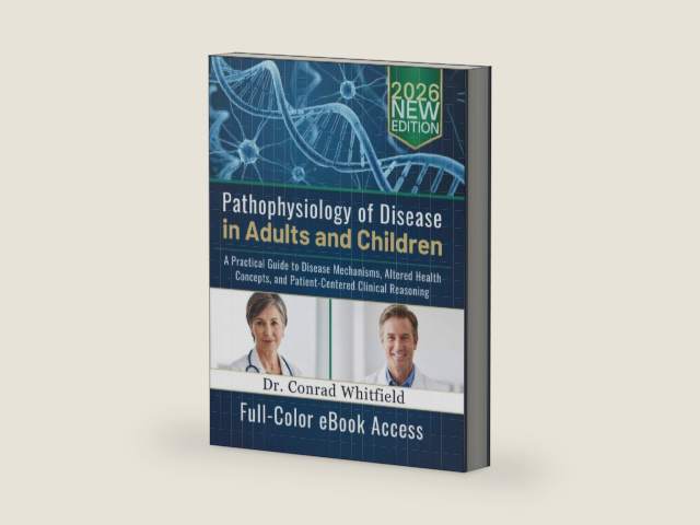 Pathophysiology of Disease in Adults and Children: A Practical Guide to Disease Mechanisms, Altered Health Concepts, and Patient-Centered Clinical Reasoning by Dr. Conrad Whitfield