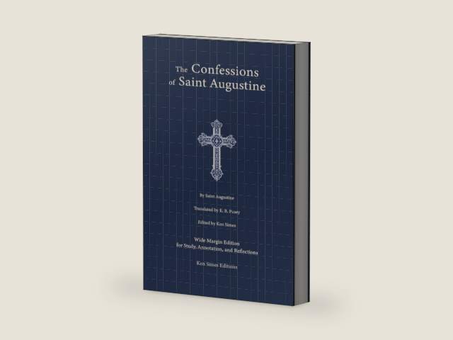 The Confessions of Saint Augustine: Wide Margin Edition for Study, Annotation, and Reflections by Saint Augustine