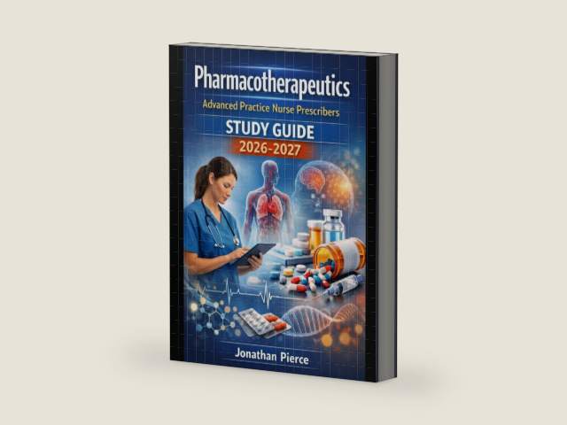 Pharmacotherapeutics Advanced Practice Nurse Prescribers Study Guide 2026-2027 by Jonathan Pierce