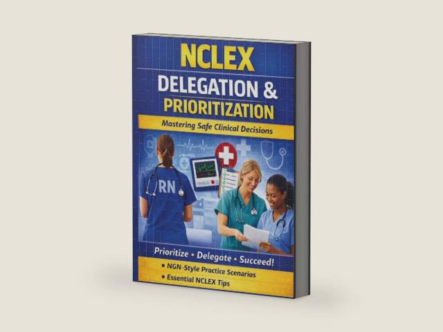 NCLEX Delegation & Prioritization: A Practice Workbook for Mastering Safe Clinical Decisions by Linda Starr