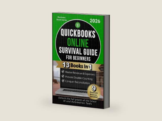 QuickBooks Online Survival Guide for Beginners — 2026 Updated Edition: Step-by-Step Guide to Mastering QuickBooks Online, Fixing Common Errors, ... Accounting Experience for Small Business. by Mind Flow Press