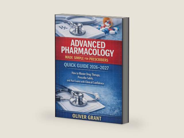 Advanced Pharmacology Made Simple for Prescribers Quick guide 2026–2027: How to Master Drug Therapy, Prescribe Safely, and Ace Exams with Clinical Confidence by DR. Oliver Grant