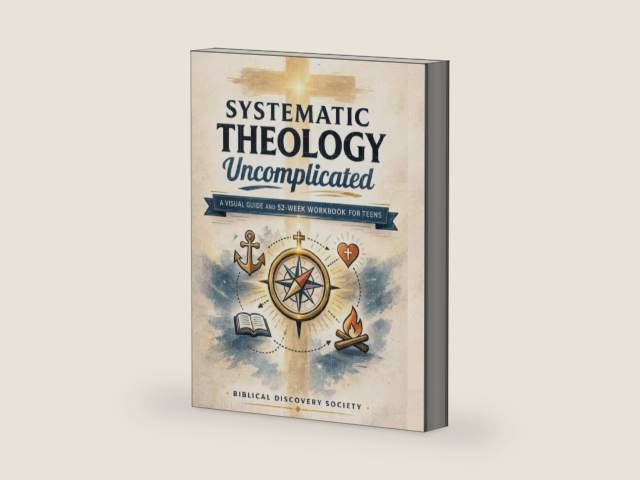 Systematic Theology: Uncomplicated: A Visual Guide and 52-Week Workbook for Teens: Understand Biblical Doctrine, Answer Hard Questions, and Build an Unshakable Faith in a Skeptical World by Biblical Discovery Society