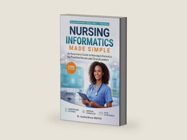 Nursing Informatics Made Simple: An Awareness Guide to Nursing Informatics for Frontline Nurses and Clinical Leaders by Dr. Sophia Brown
