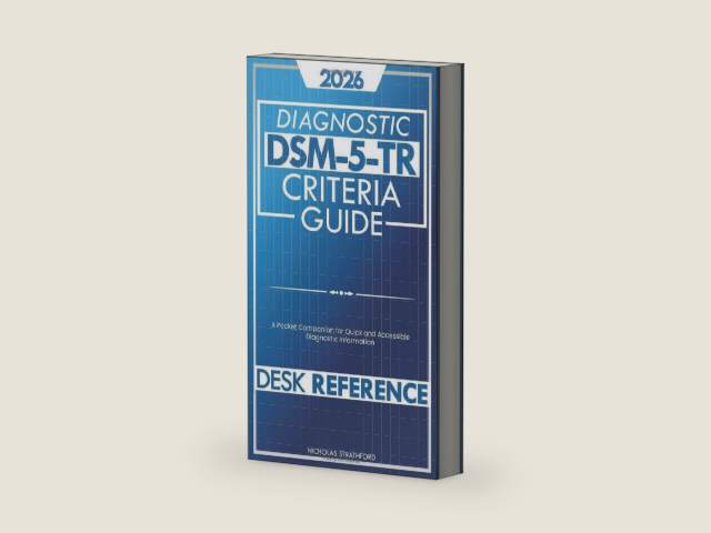 DSM-5-TR Desk Reference Diagnostic Criteria Guide: A Pocket Companion for Quick and Accessible Diagnostic Information by Nicholas Strathford