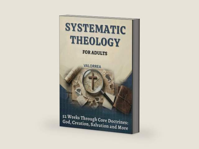 Systematic Theology for Adults - 52 Week Workbook: Valorrea Theology-Series by Valorrea Theology-Series