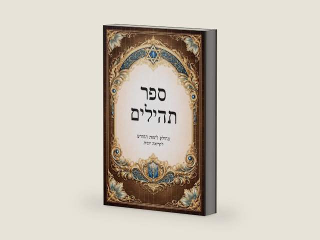 ספר תהילים - מהדורה עברית Sefer Tehillim (Book of Psalms) – Hebrew Edition: לקריאה יומית • מחולק לפי ימי החודש • עם אינדקס צדדי לניווט נוח by Darin Rom