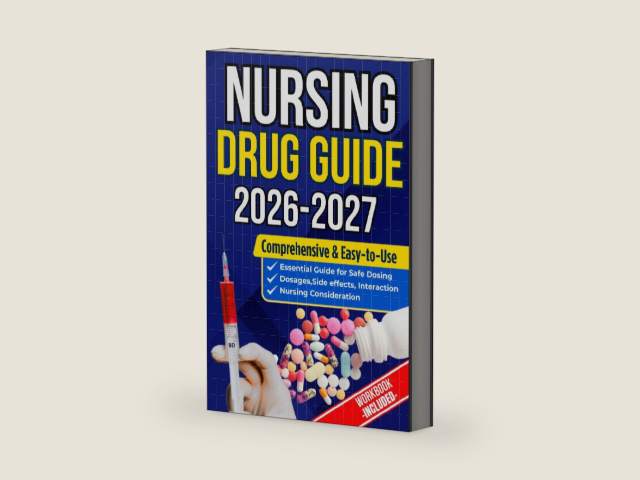 NURSING DRUG GUIDE NEW EDITION: The Complete Nurse’s Handbook to Medications, Dosages, Side Effects, and Safe Administration for Clinical Practice and Exam Prep by Morgan L. Whitaker