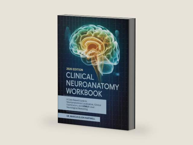 Clinical Neuroanatomy Workbook: A Case-Based Guide to Neuroanatomical Localization, Clinical Examination, and USMLE-Level Neurological Reasoning by Dr. Marcus Elion Hartwell