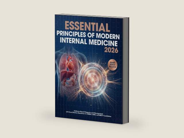 Essential Principles of Modern Internal Medicine 2026: Evidence-Based Diagnosis and Management with Board Review Questions for USMLE, ABIM, and MRCP Candidates by Maxwell L. Harry