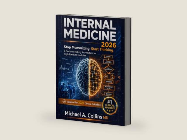 Internal Medicine: Stop Memorizing, Start Thinking—A Decision-Making Architecture for High-Pressure Medicine by Michael A. Collins MD