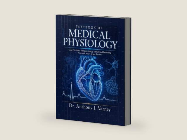 TEXTBOOK OF MEDICAL PHYSIOLOGY: Core Principles, Pathophysiology, and Clinical Reasoning Across All Major Organ Systems. by Dr. Anthony J. Varney