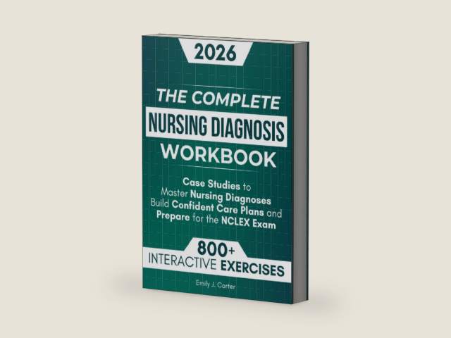 The Complete Nursing Diagnosis Workbook: 800+ Practice Questions, Step-by-Step Explanations, and Case Studies to Master Nursing Diagnoses, Build Confident Care Plans, and Prepare for the NCLEX Exam by Emily J. Carter