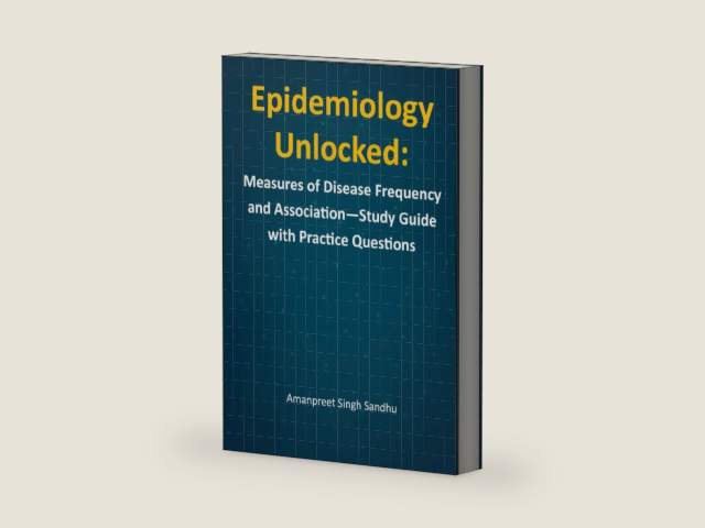 Epidemiology Unlocked: Measures of Disease Frequency and Association—Study Guide with Practice Questions by Amanpreet Singh Sandhu