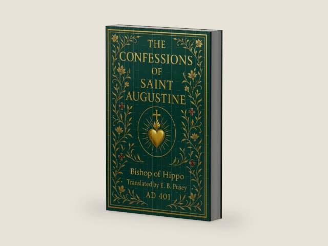 The Confessions of Saint Augustine: A complete edition with original book divisions, faithfully preserving the classic text for modern readers seeking spiritual depth and timeless insight by Saint Augustine