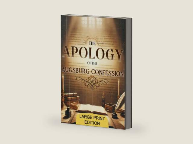 The Apology of the Augsburg Confession (Large Print Edition): A pivotal theological work addressing key Christian doctrines with clarity, depth, and historical significance for the Reformation. by Philipp Melanchthon