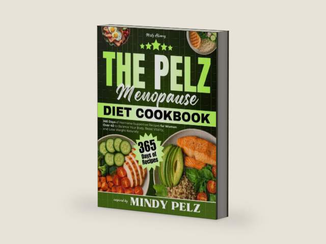 The Pelz Menopause Diet Cookbook: 365 Days of Hormone-Supportive Recipes for Women Over 40 to Balance Your Body, Boost Vitality, and Lose Weight Naturally | Inspired by Mindy Pelz by Misty Alvarez